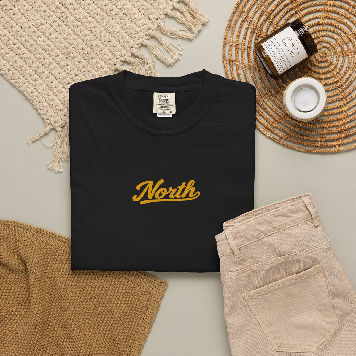 North Script Tee