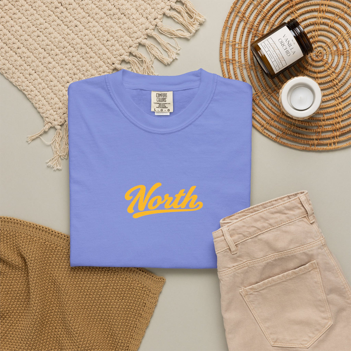 North Script Tee